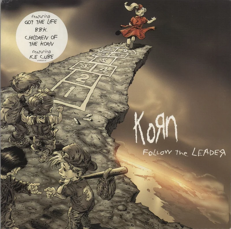 Korn Follow The Leader UK 2-LP vinyl set