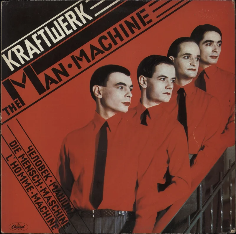 Kraftwerk The Man-Machine - 1st - VG UK Vinyl LP