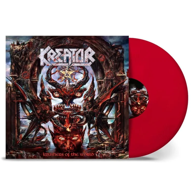 Kreator Krushers Of The World - Red Vinyl - Sealed UK Picture disc LP