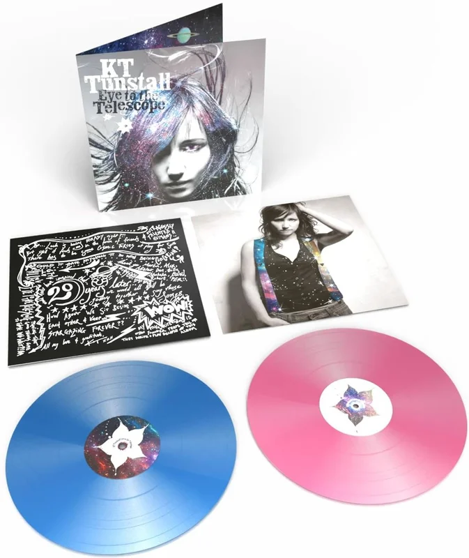 KT Tunstall Eye To The Telescope - 20th Anniversary Stargazer Edition - Pink & Blue Vinyl - Sealed UK 2-LP vinyl set