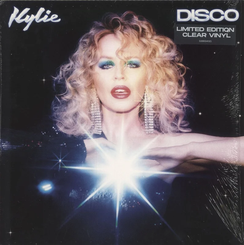 Kylie Minogue Disco - Clear Vinyl + Print UK Vinyl LP