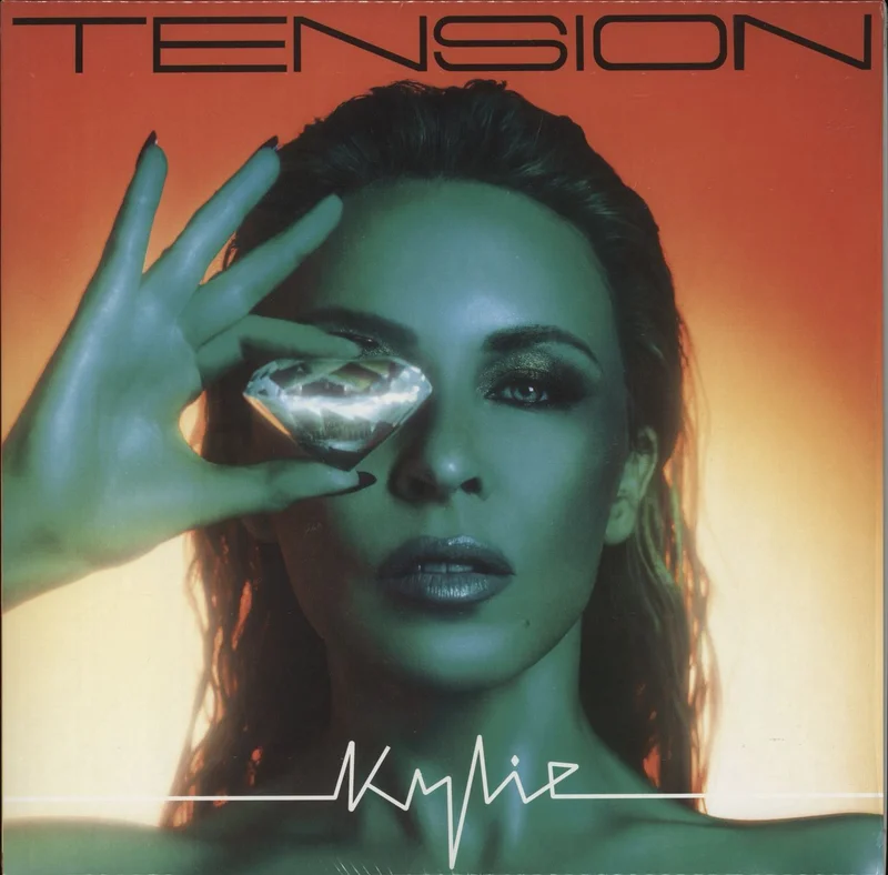 Kylie Minogue Tension - Webstore Exclusive + Autographed Print UK Vinyl LP