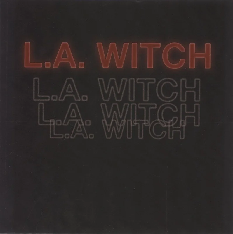 L.A. Witch Brian - Red With Black Splatter Vinyl US 7" vinyl