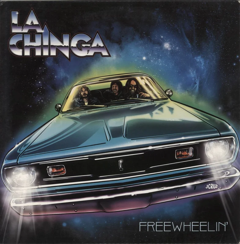 La Chinga Freewheelin - Blue Vinyl Canadian Vinyl LP