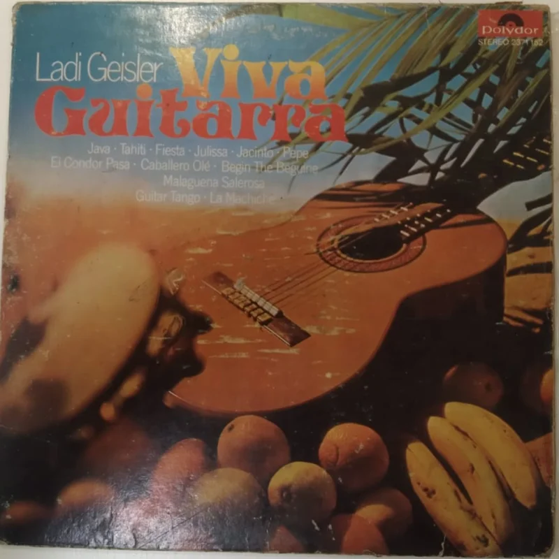 Ladi Geisler - Viva Guitarra (Indian Pressing) ( (Used Vinyl - VG) AK Marketplace