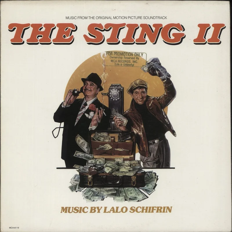 Lalo Schifrin The Sting II - Promo Stamped US Promo Vinyl LP