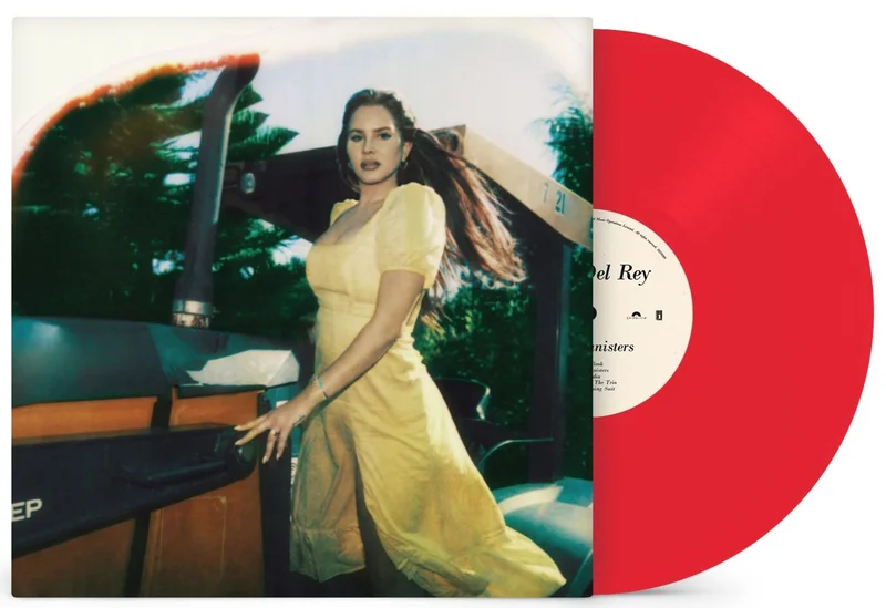 Lana Del Rey Blue Banisters - Indie Exclusive Transparent Red Vinyl - Sealed UK 2-LP vinyl set