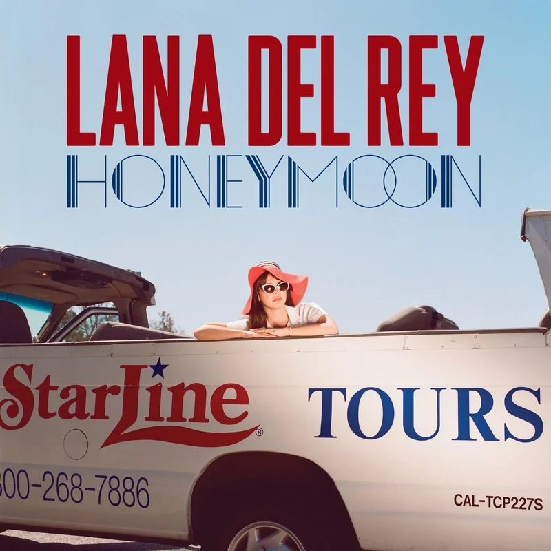 Lana Del Rey Honeymoon - Black Vinyl + Booklet - Pink Hype Sticker - Sealed US 2-LP vinyl set