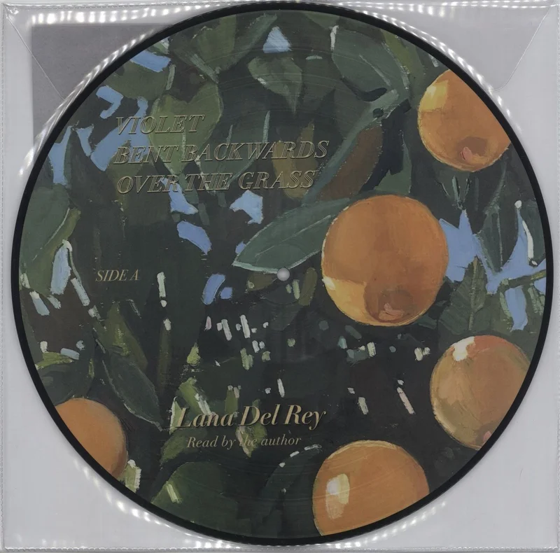 Lana Del Rey Violet Bent Backwards Over The Grass UK Picture disc LP