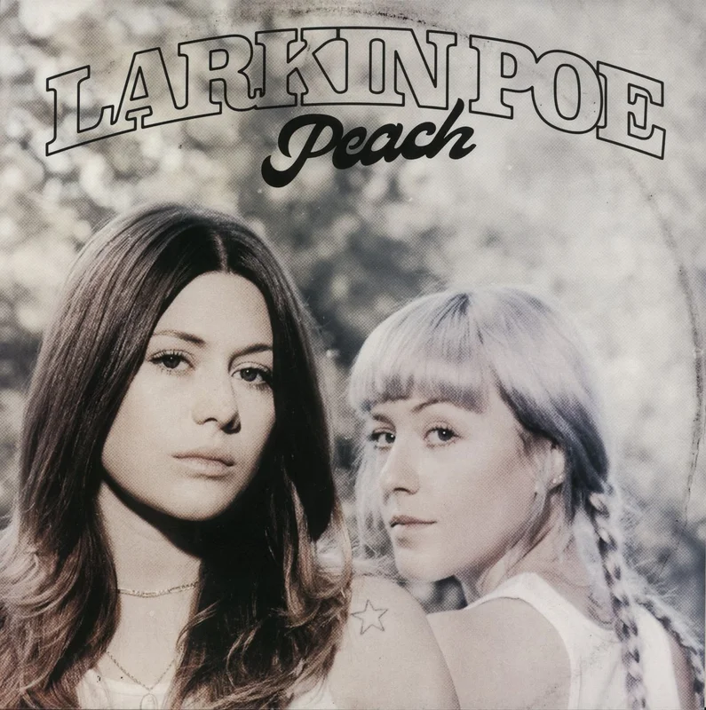 Larkin Poe Peach - Orange in Red Vinyl US Vinyl LP