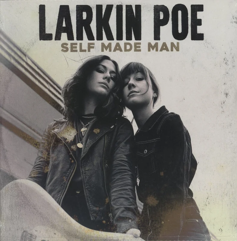 Larkin Poe Self Made Man - Milky White With Gold Splatter Vinyl - Sealed US Vinyl LP