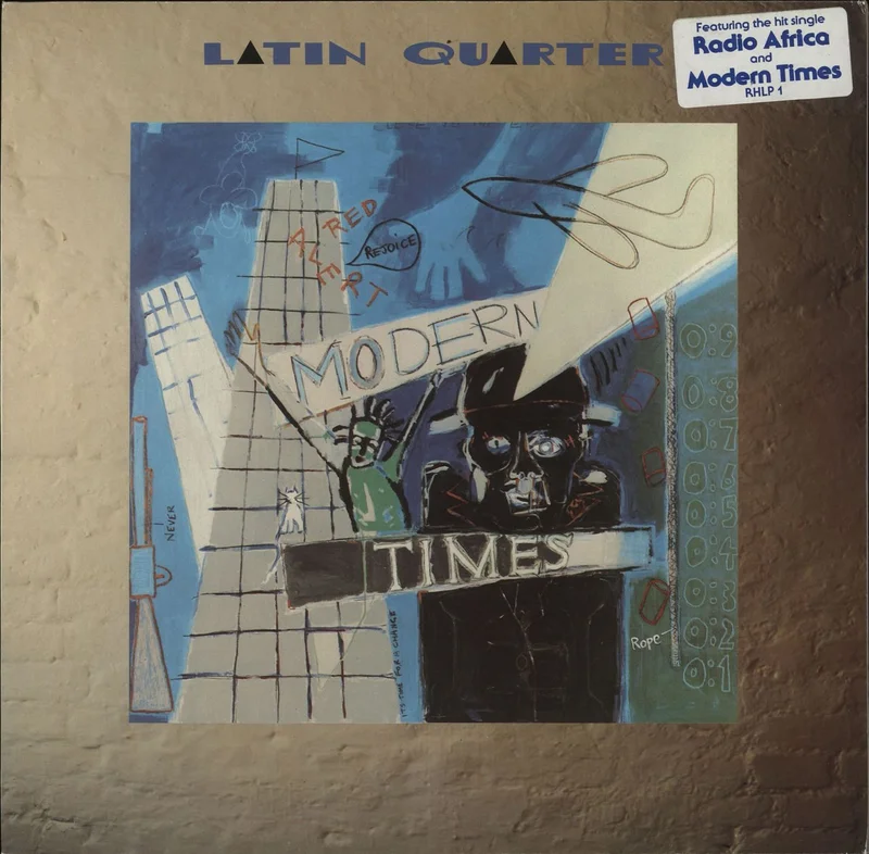 Latin Quarter Modern Times - Sticked sleeve UK Vinyl LP