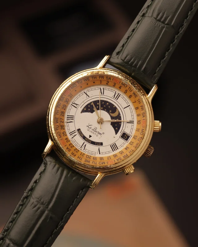 Le Baron Moonphase Calendar - [34mm] Quartz
