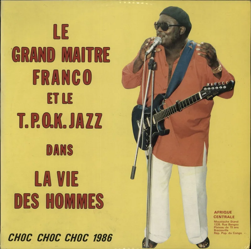 Le Grand Maitre Franco La Vie Des Hommes Belgian Vinyl LP