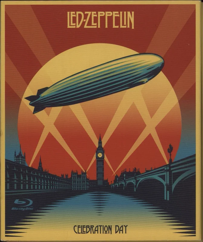 Led Zeppelin Celebration Day UK 3-disc CD/DVD Set