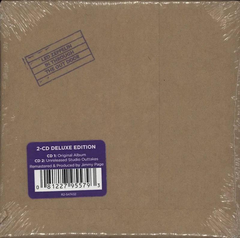 Led Zeppelin In Through The Out Door - Sealed UK 2-CD album set