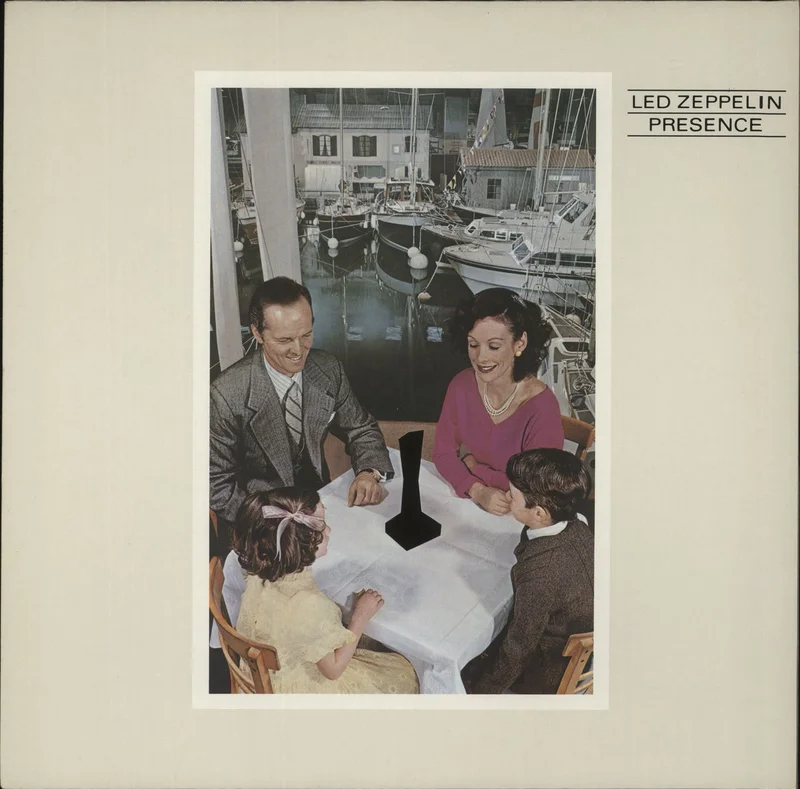 Led Zeppelin Presence - Early 80s German Vinyl LP