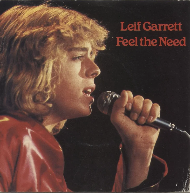 Leif Garrett Feel The Need UK 7" vinyl