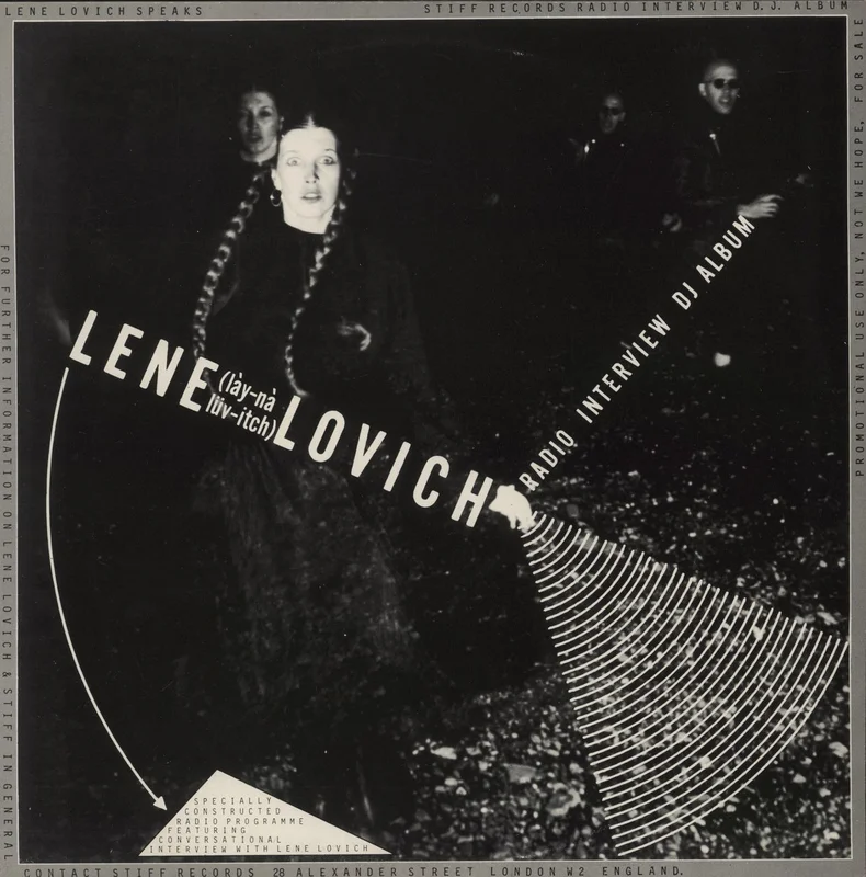 Lene Lovich Lene Lovich Speaks UK Promo Vinyl LP