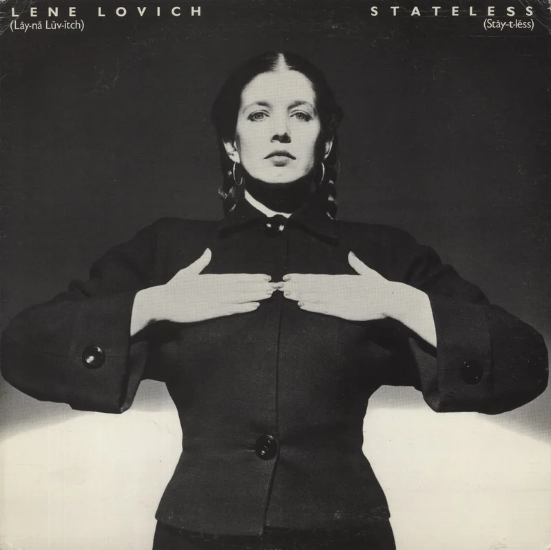 Lene Lovich Stateless US Vinyl LP
