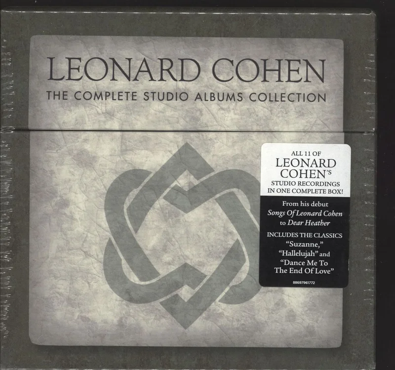 Leonard Cohen The Complete Studio Albums Collection - Sealed UK Cd album box set