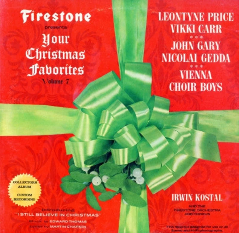 Leontyne Price, Vikki Carr, John Gary, Nicolai Gedda, Die Wiener Sngerknaben, The Firestone Orchestra And Chorus, Irwin Kostal - Firestone Presents Your Christmas Favorites Volume 7