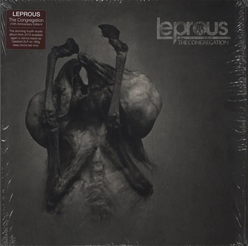 Leprous The Congregation | 10th Anniversary Edition - Deep Blood Red Vinyl UK 2-LP vinyl set