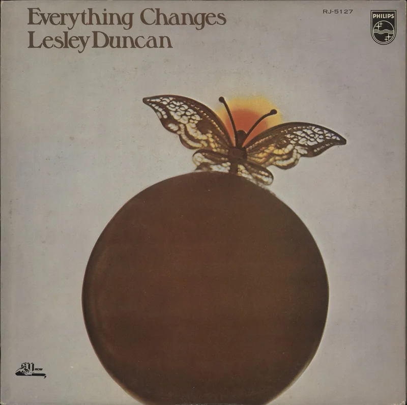 Lesley Duncan Everything Changes Japanese Vinyl LP