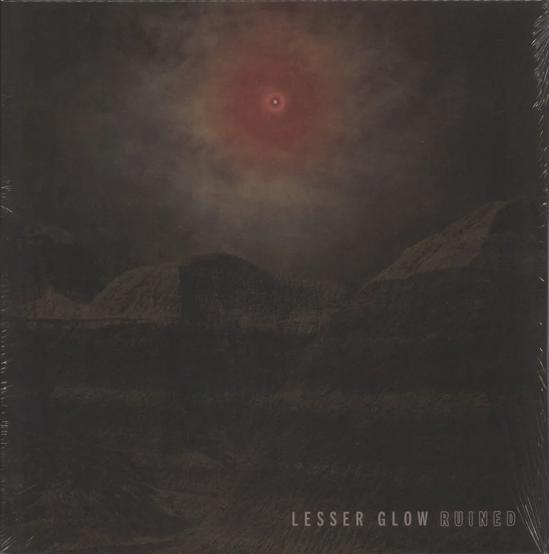 Lesser Glow Ruined - Red Blob In Beer Vinyl German 12" vinyl