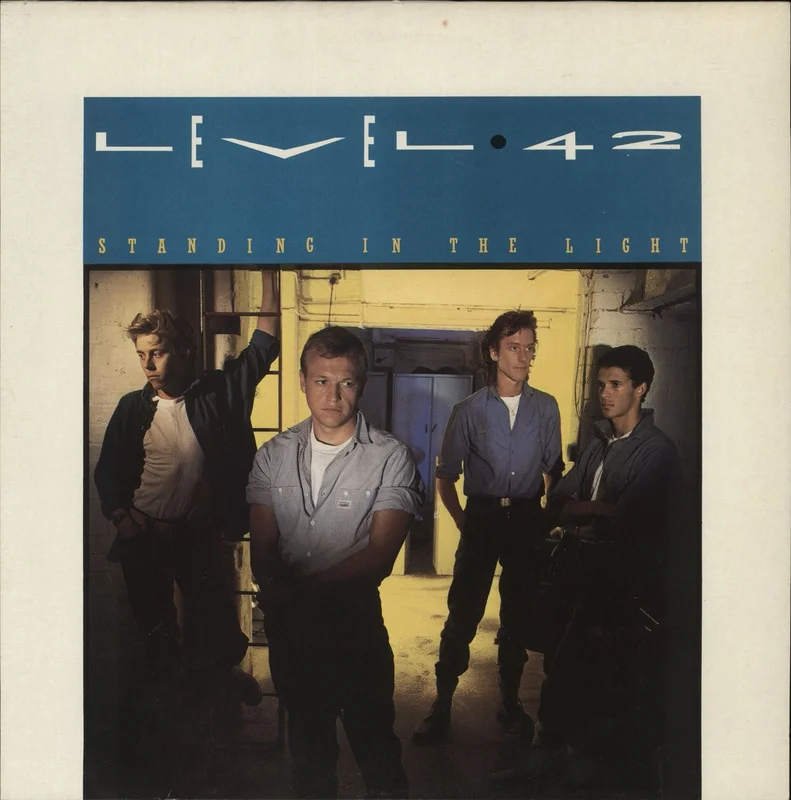 Level 42 Standing In The Light - Merch Insert UK Vinyl LP