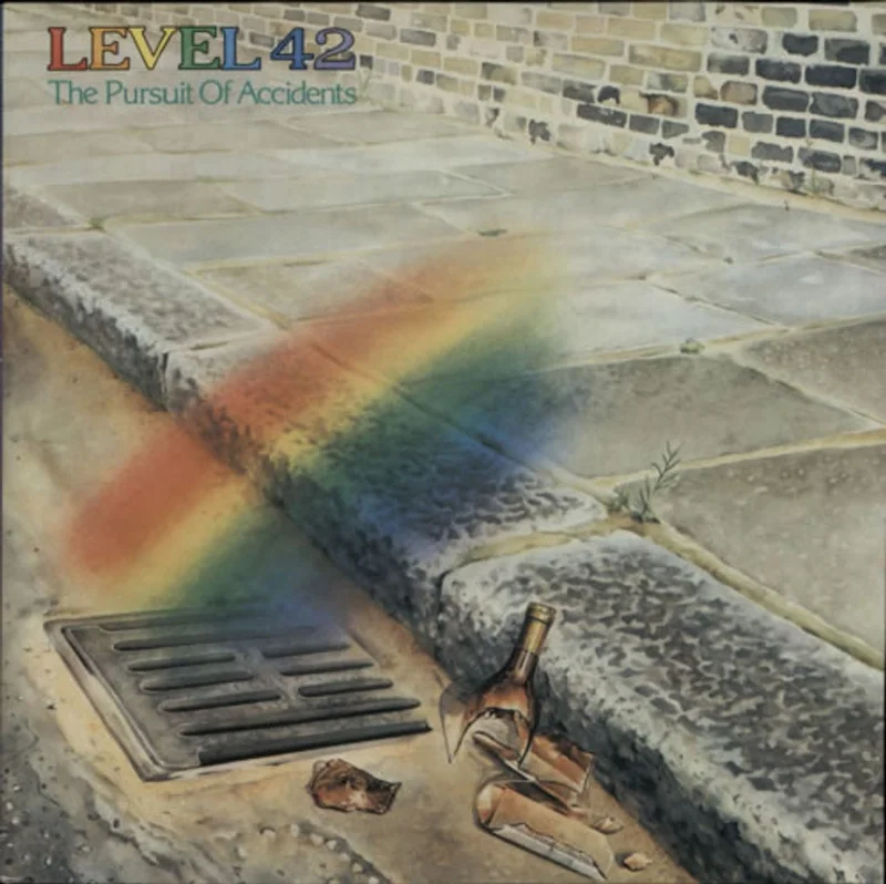 Level 42 The Pursuit Of Accidents + Lyric Insert UK Vinyl LP