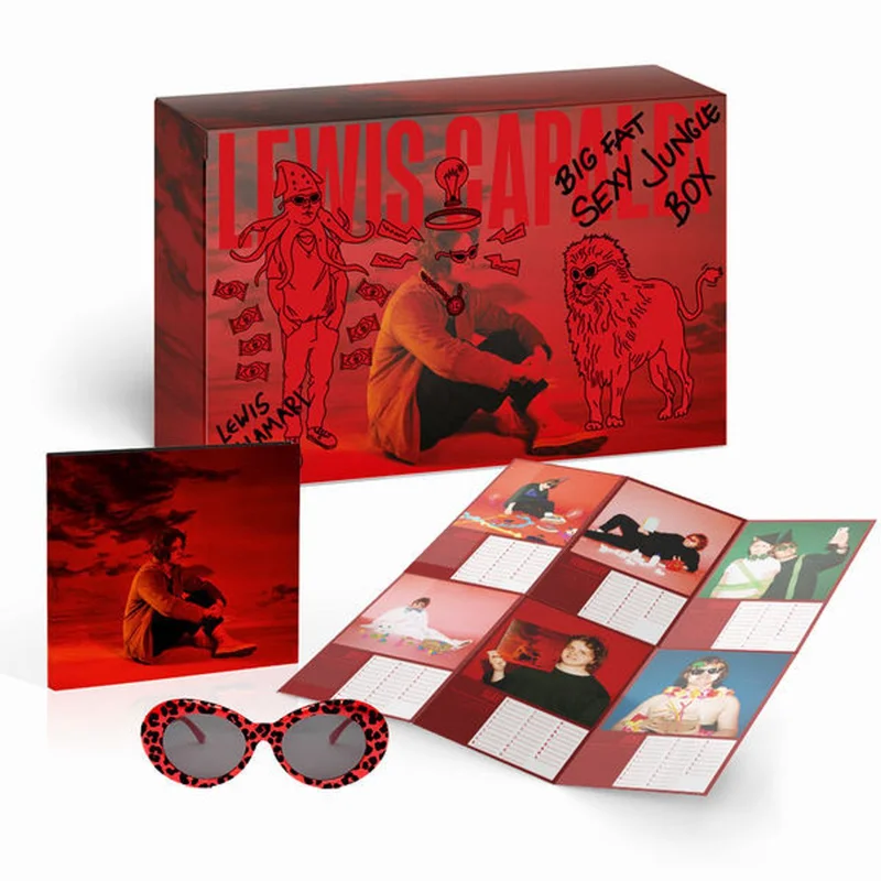 Lewis Capaldi Divinely Uninspired To A Hellish Extent - Autographed - Sealed UK Cd album box set