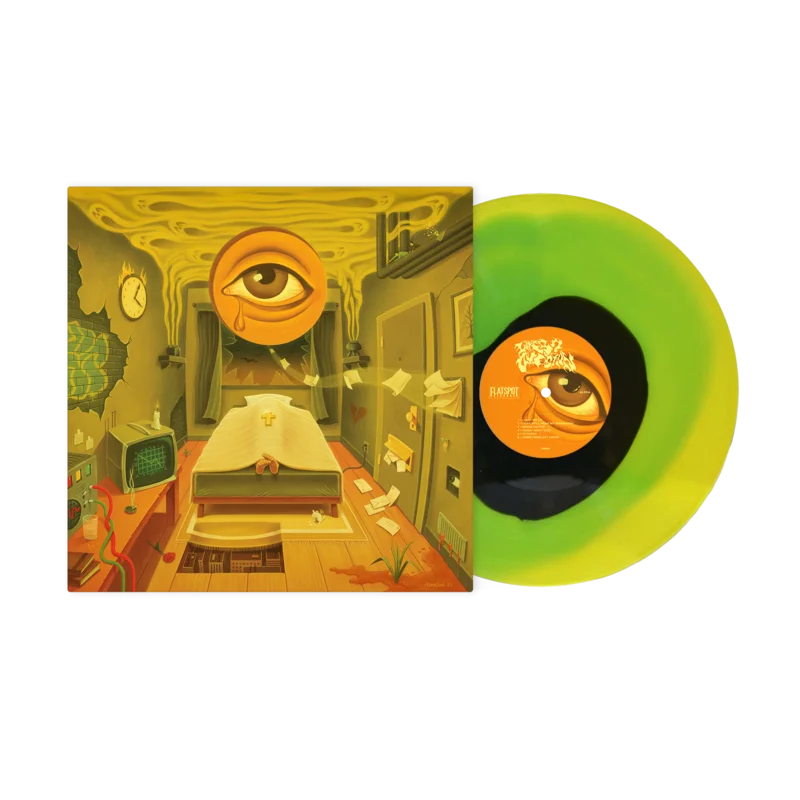 Life's Question - S/T Black Inside Green Inside Yellow Vinyl
