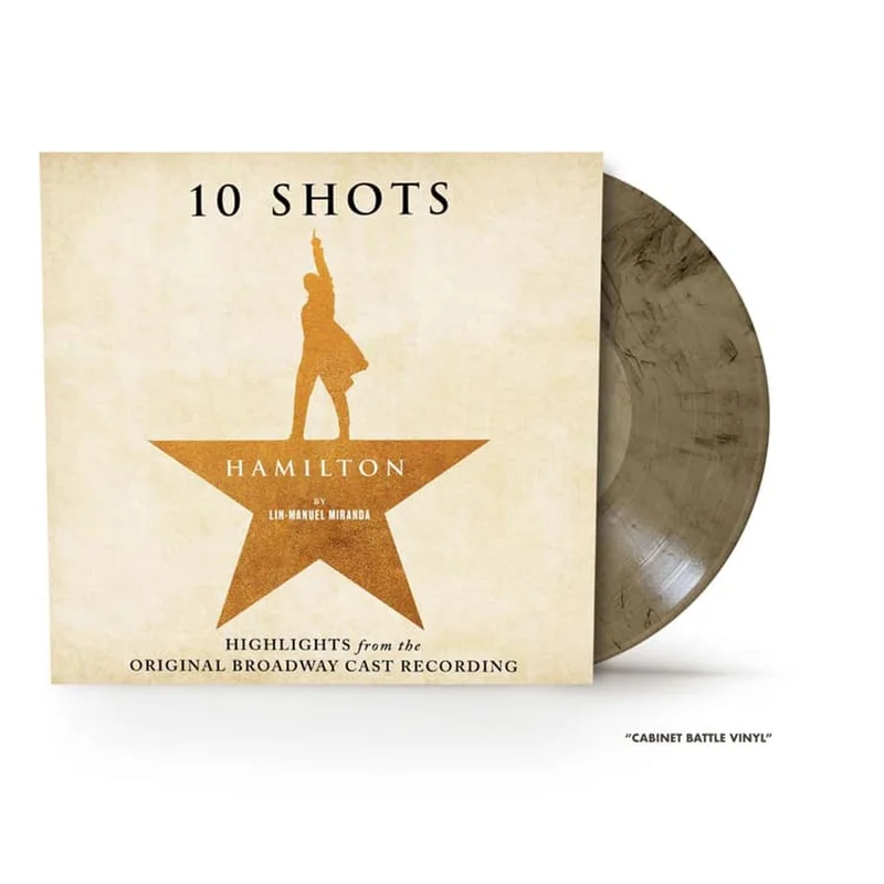 Lin-Manuel Miranda Hamilton: 10 Shots - Cabinet Battle Vinyl - Sealed UK Vinyl LP