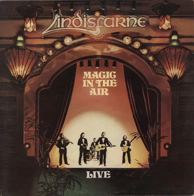 Lindisfarne Magic In The Air - Live - EX UK 2-LP vinyl set