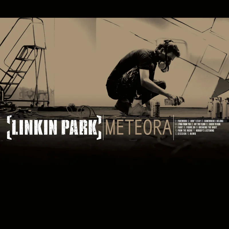 Linkin Park - Meteora (Gatefold) (Gold & Red Splatter) (Quick Ship)