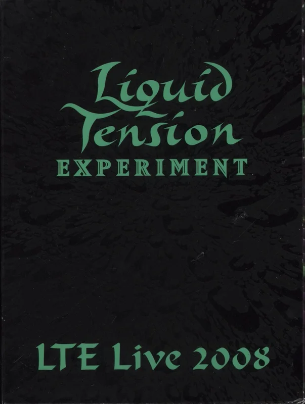Liquid Tension Experiment TE Live 2008 US Cd album box set