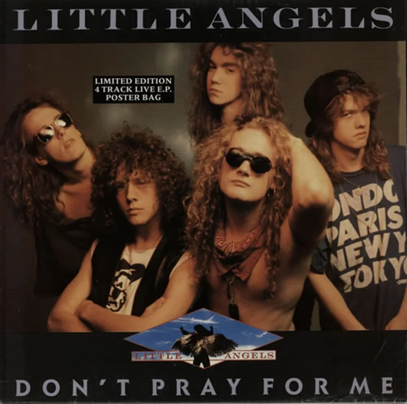 Little Angels Don't Pray For Me UK 12" vinyl