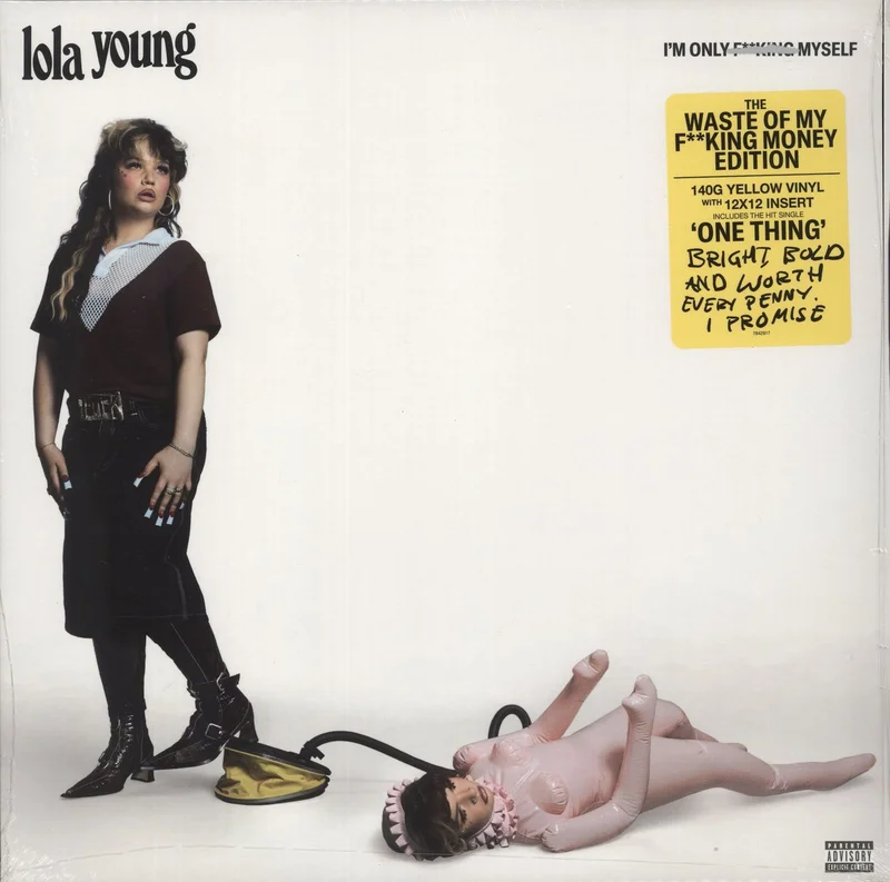 Lola Young I'm Only F**king Myself - The Waste Of My F**king Money Edition - 140g Yellow Vinyl - Sealed UK Vinyl LP