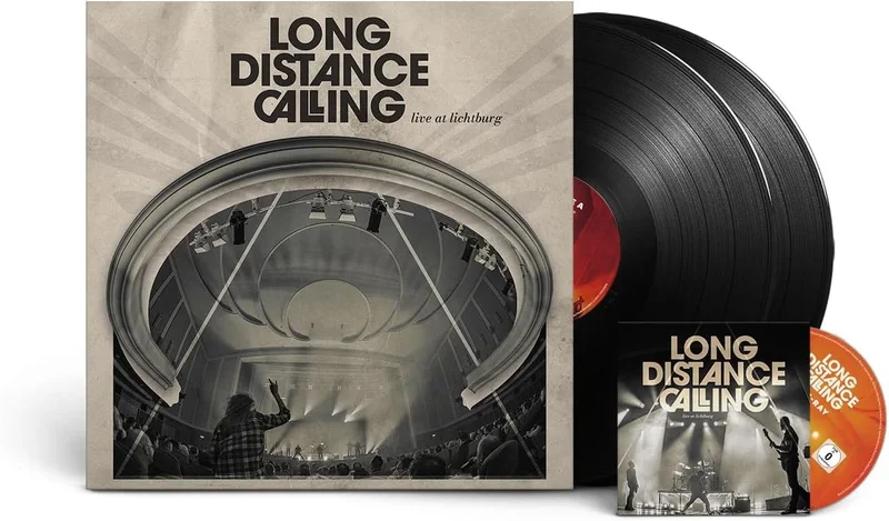 Long Distance Calling Live At Lichtburg - Black Vinyl 2LP + Blu-Ray Disc - Sealed UK 2-LP vinyl set