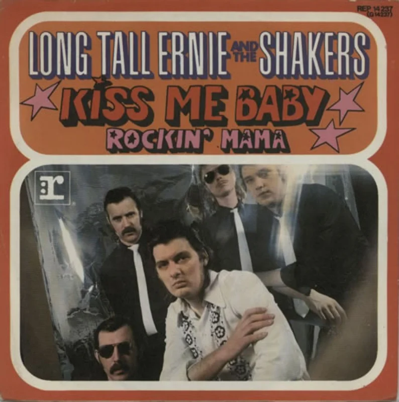 Long Tall Ernie And The Shakers Kiss Me Baby German 7" vinyl