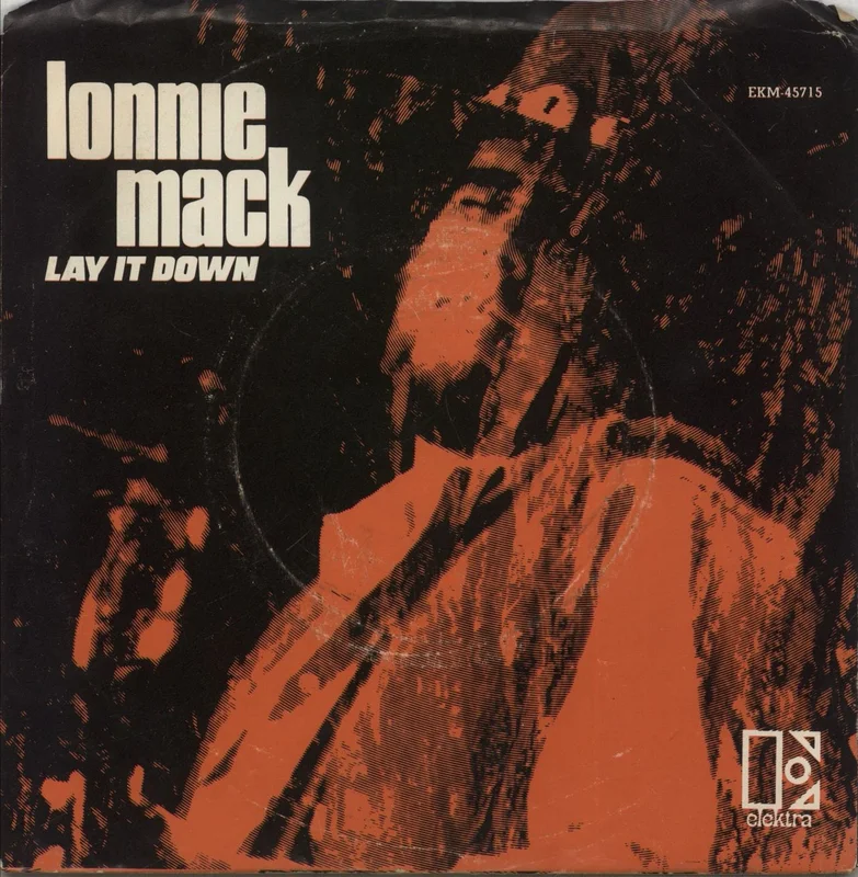 Lonnie Mack Lay It Down - White label + Sleeve US Promo 7" vinyl