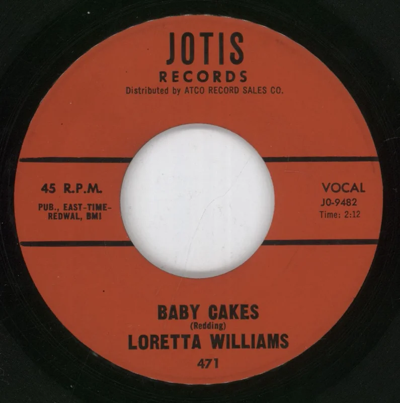 Loretta Williams Baby Cakes / I'm Missing You US 7" vinyl