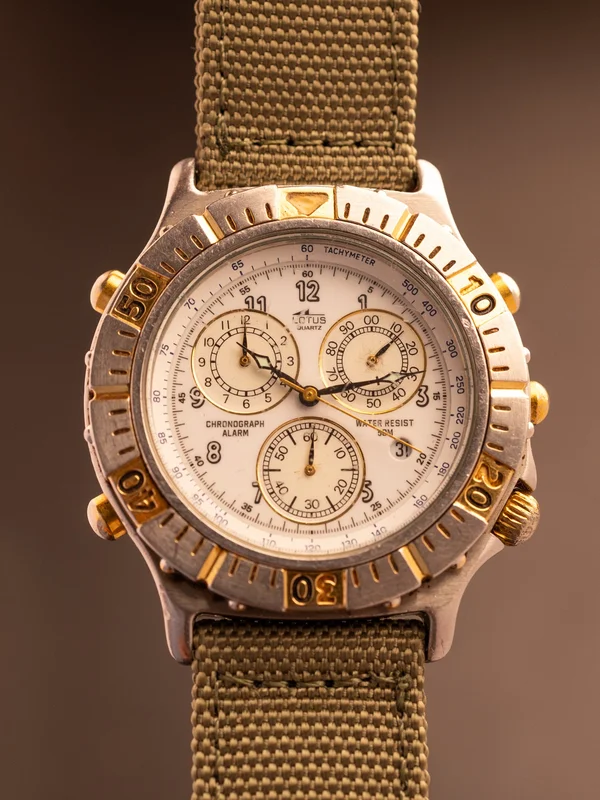 Lotus Chronograph Alarm (Ref. 9348) (38mm; Quartz)