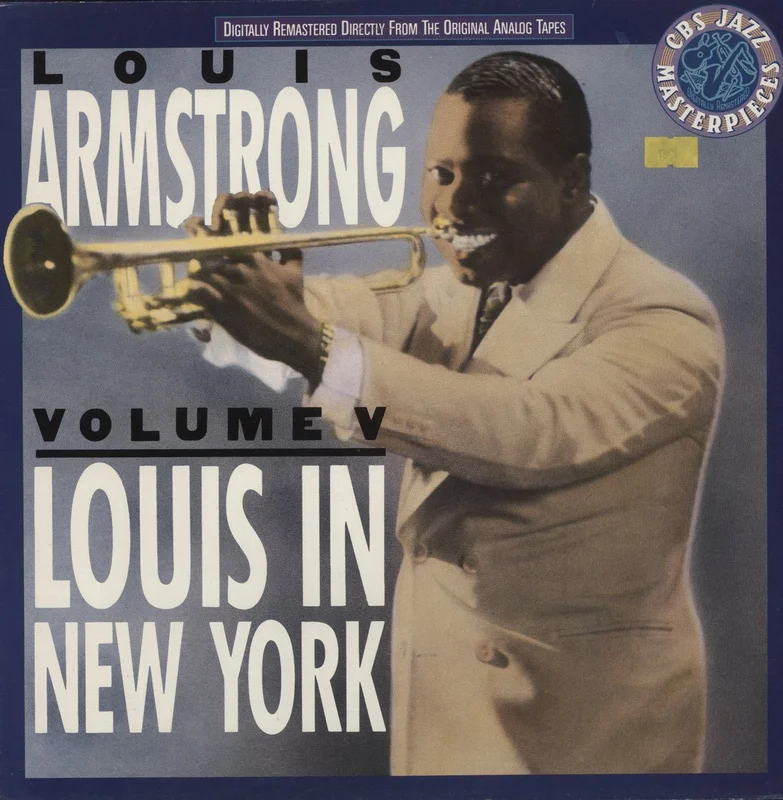 Louis Armstrong Volume V - Louis In New York Dutch Vinyl LP