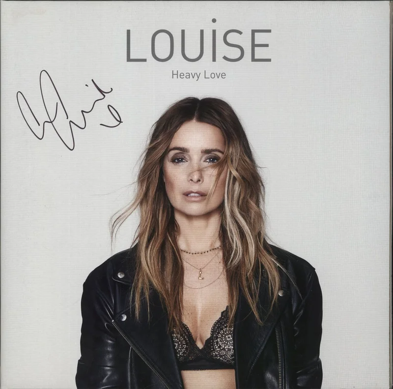 Louise Heavy Love - Autographed UK Vinyl LP