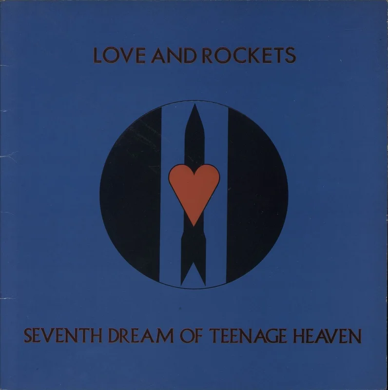 Love & Rockets Seventh Dream Of Teenage Heaven - Embossed Gatefold - VG UK Vinyl LP