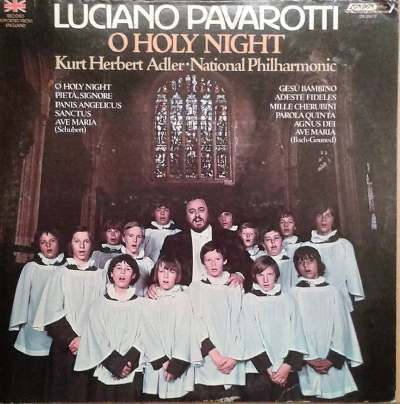 Luciano Pavarotti, National Philharmonic Orchestra, Kurt Herbert Adler - O Holy Night