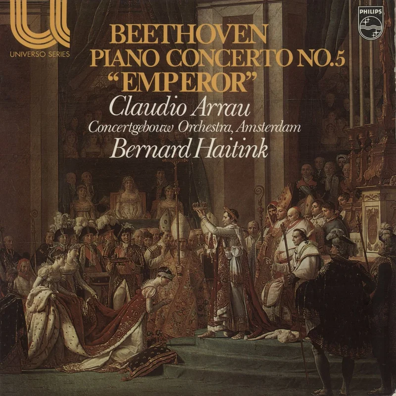 Ludwig Van Beethoven Beethoven: Piano Concerto No.5 "Emperor" UK Vinyl LP