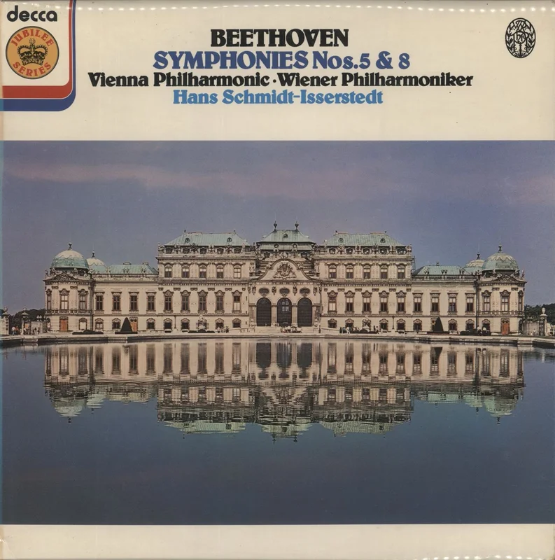 Ludwig Van Beethoven Beethoven: Symphony No. 5 In C Minor Op. 67 / Symphony No. 8 In F Major Op. 93 UK Vinyl LP